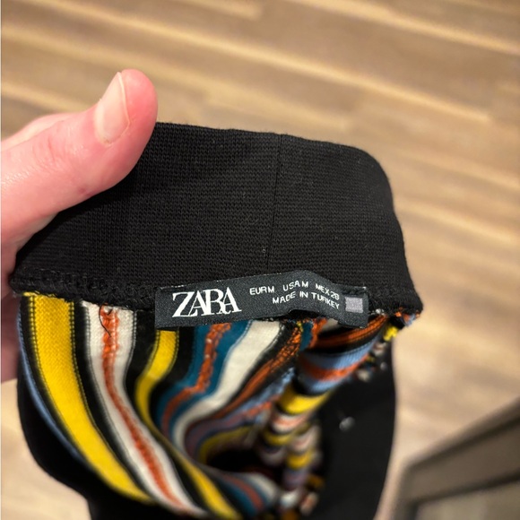 Zara Striped Jacquard Shorts - Picture 6 of 7